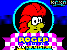 Roger the Pangolin in 2020 Knurled Tour